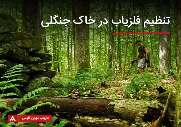 تنظیم فلزیاب در خاک جنلگی تنظیم فلزیاب در خاک جنلگی