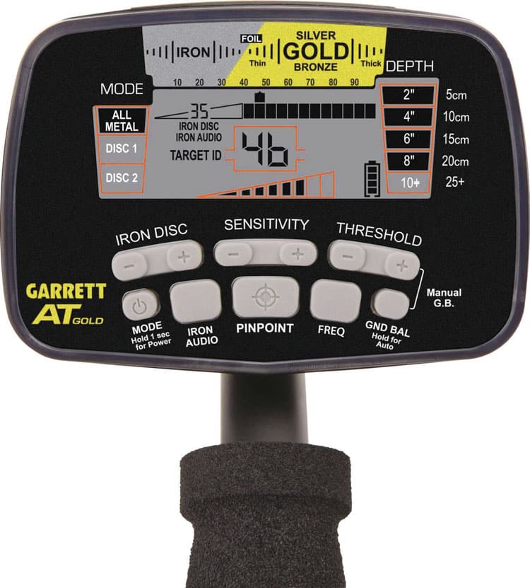 مانیتور طلایاب Garrett AT Gold