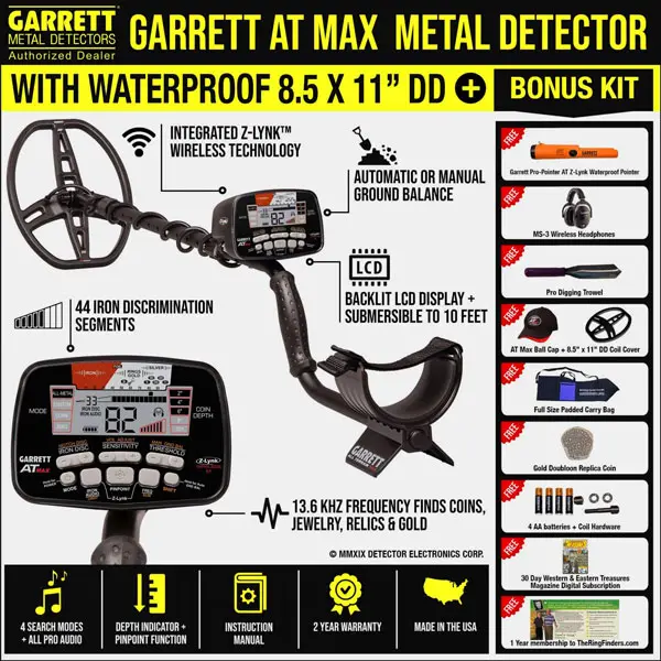 دستگاه طلایاب Garrett AT Max