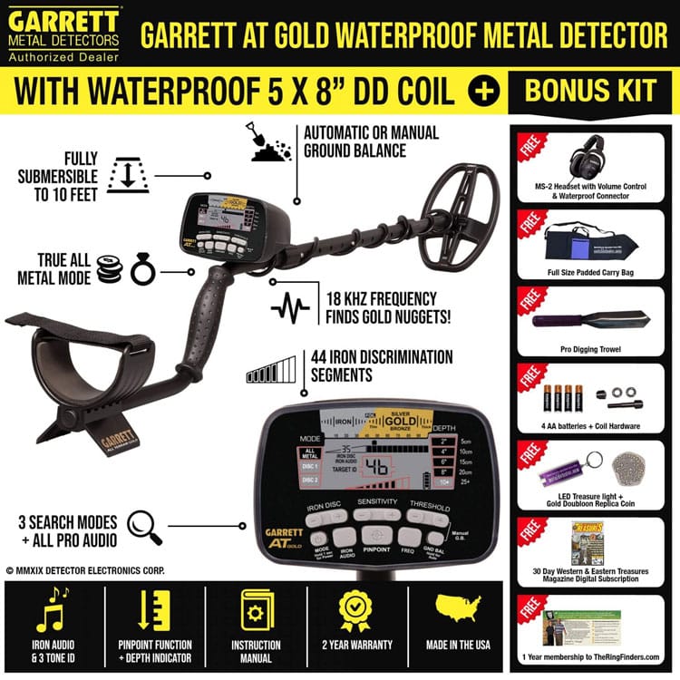 دستگاه طلایاب Garrett AT Gold