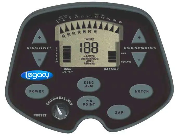 طلایاب Legacy 3500 ساخت کمپانی Bounty Hunter آمریکا طلایاب Legacy 3500