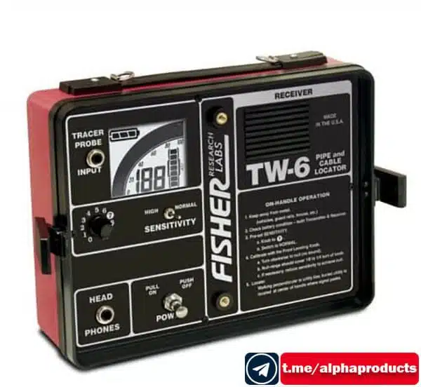 فلزیاب Fisher TW-6 محصول کشور آمریکا فلزیاب Fisher TW-6