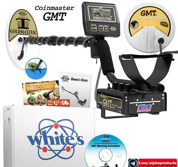 فلزیاب GMT Whites ساخت کشور آمریکا فلزیاب GMT Whites