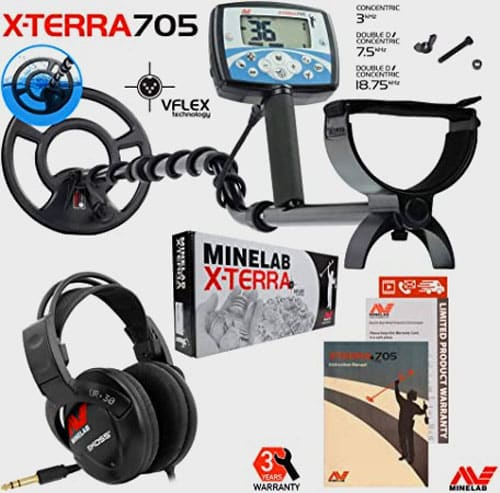 بررسی تخصصی طلایاب X-Terra 705 Gold Pack؛ بهترین انتخاب برای کشف طلاهای ریز