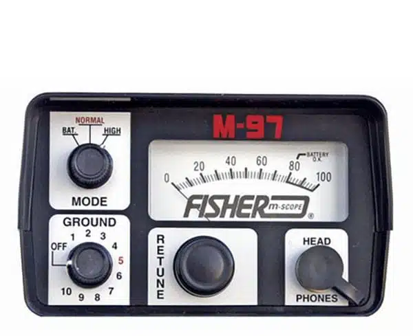فلزیاب Fisher M-97 ساخت کمپانی فیشر آمریکا گنج یاب فیشر ام 97