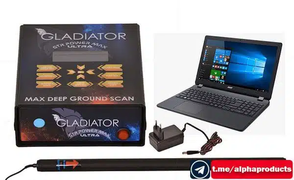 فلزیاب Gladiator GTR-Sonic محصول کشور ترکیه فلزیاب Gladiator GTR-Sonic
