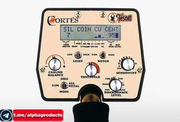 فلزیاب Tesoro Cortes محصول تسورو کشور آمریکا فلزیاب Tesoro Cortes