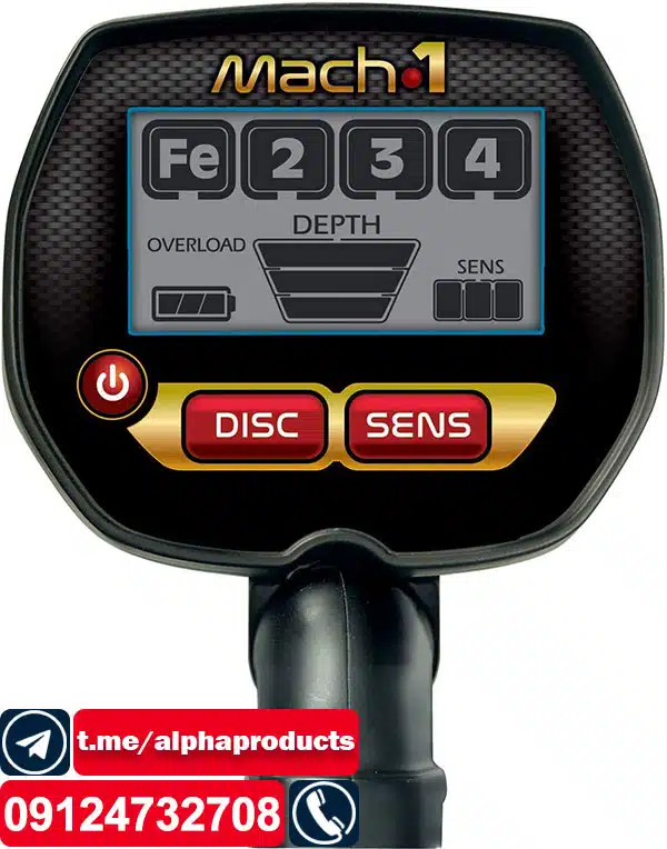 صفحه نمایش فلزیاب بانتی هانتر مچ1