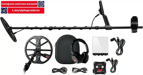 دستگاه فلزیاب Equinox 800 با قابلیت 8 حالت جستجوی مختلف در انواع زمین های معدنی و دشوار دستگاه فلزیاب Equinox 800