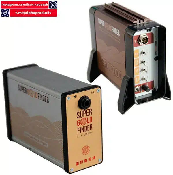 دستگاه فلزیاب GFX 7000 قوی ترین آشکارساز در صنعت با پیشرفته ترین ویژگی هاست! دستگاه فلزیاب GFX 7000