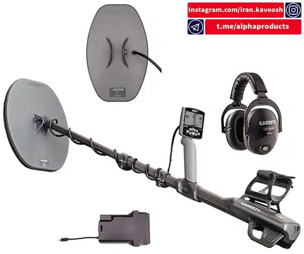 دستگاه فلزیاب Garrett Axiom پیشرفته ترین آشکارساز برای جستجوی طلا و جواهرات در شرایط مختلف زمین دستگاه فلزیاب Garrett Axiom