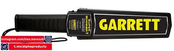 فلزیاب امنیتی Superwand محصول Garrett آمریکا ایده آل برای کاوش انواع فلزات آهنی فلزیاب امنیتی Superwand