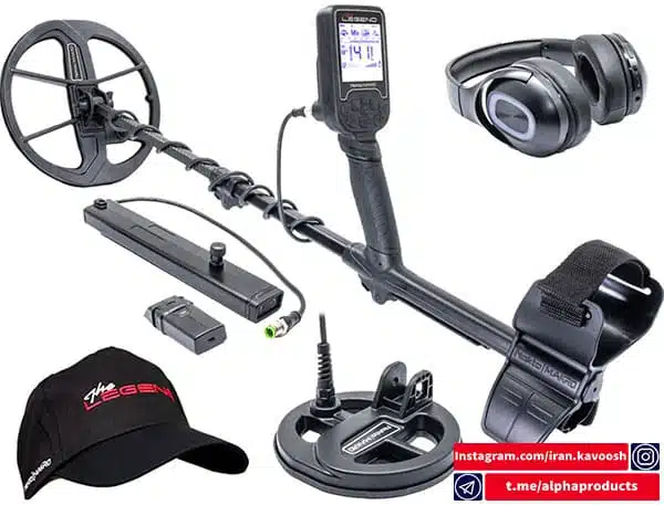 دستگاه فلزیاب The Legend مجهز به فرکانس کاری چندگانه قابل انتخاب دستگاه فلزیاب The Legend