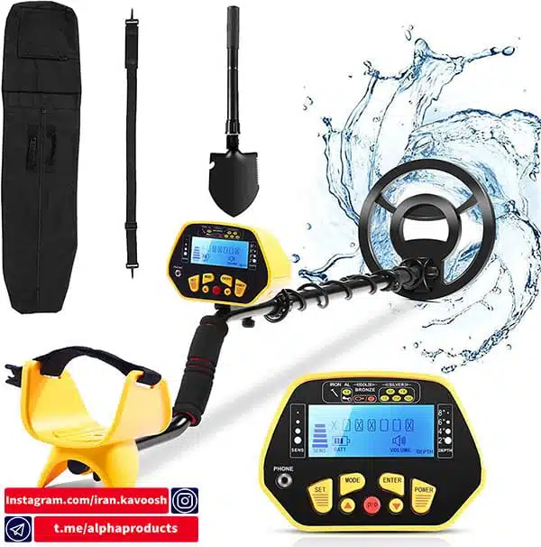 دستگاه فلزیاب Canway GC-1028 با فرکانس کاری 6.5 کیلوهرتز (VLF) دستگاه فلزیاب Canway GC-1028