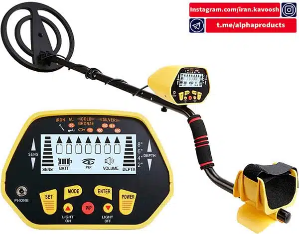 دستگاه فلزیاب Canway GC-1028 با فرکانس کاری 6.5 کیلوهرتز (VLF) دستگاه فلزیاب Canway GC-1028