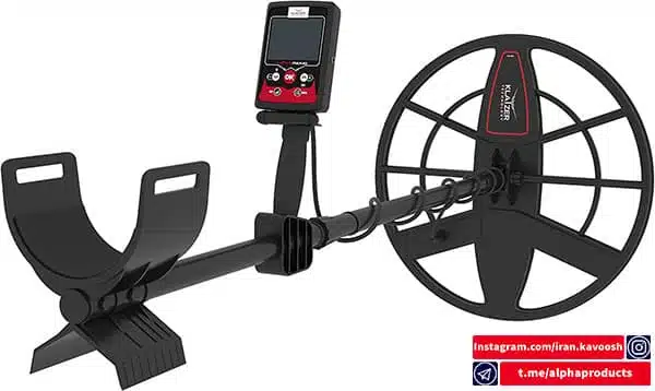 دستگاه فلزیاب Klayzer Max 2D مجهز به صفحه نمایش رنگی 2 بعدی دستگاه فلزیاب Klayzer Max 2D