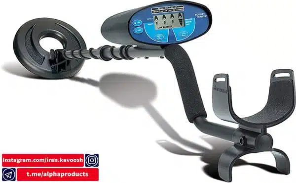 دستگاه فلزیاب Pioneer EX مجهز به سیم پیچ جستجوی 7 اینچی ضدآب و قابل تعویض دستگاه فلزیاب Pioneer EX