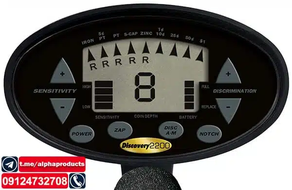 گنج یاب Discovery 2200 محصول کشور آمریکا گنج یاب Discovery 2200