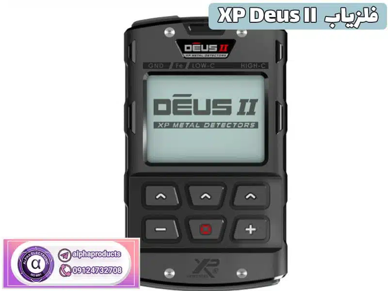 صفحه نمایش فلزیاب XP Deus II صفحه نمایش فلزیاب XP Deus II