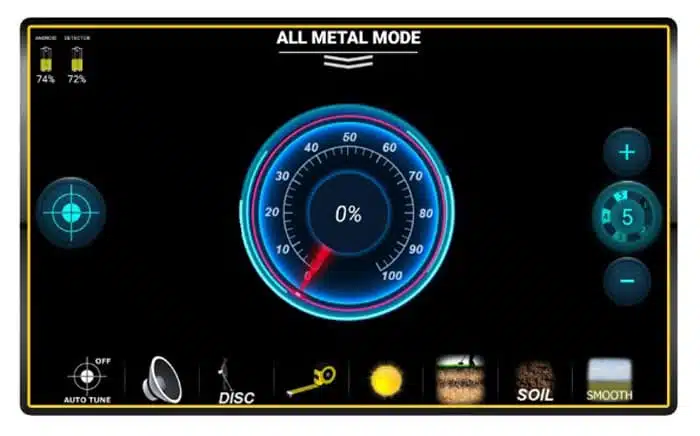 منوی حالت All Metal (تمام فلزات) منوی حالت All Metal (تمام فلزات)