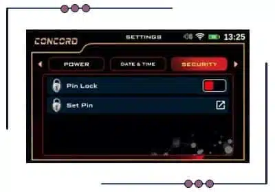 تنظیمات امنیتی تنظیمات امنیتی