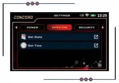 تنظیمات تاریخ و زمان تنظیمات تاریخ و زمان گنج یاب CONCORD