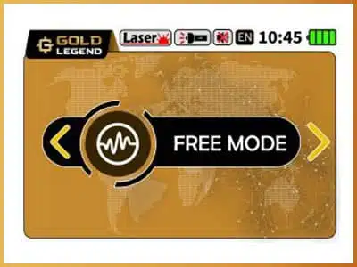 سیستم حالت آزاد طلایاب GOLD LEGEND